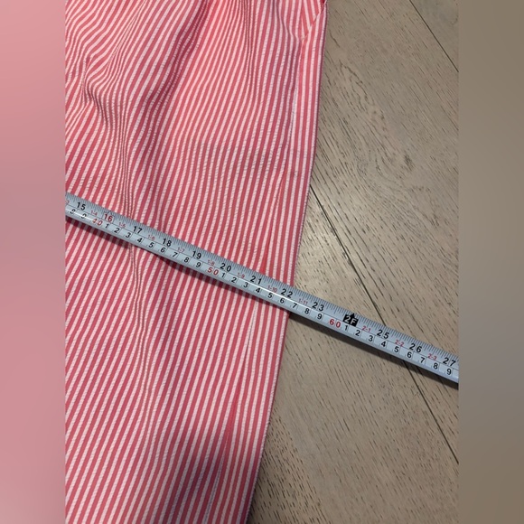 Alfred Dunner Womens Pink Striped Comfort Elastic Waist A-Line Skirt Size 6 VTG - Picture 9 of 9